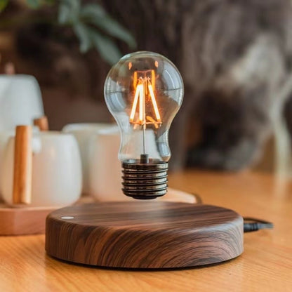 Levitating LED Glass Bulb Lamp