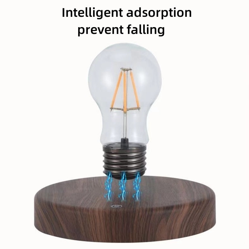 Levitating LED Glass Bulb Lamp