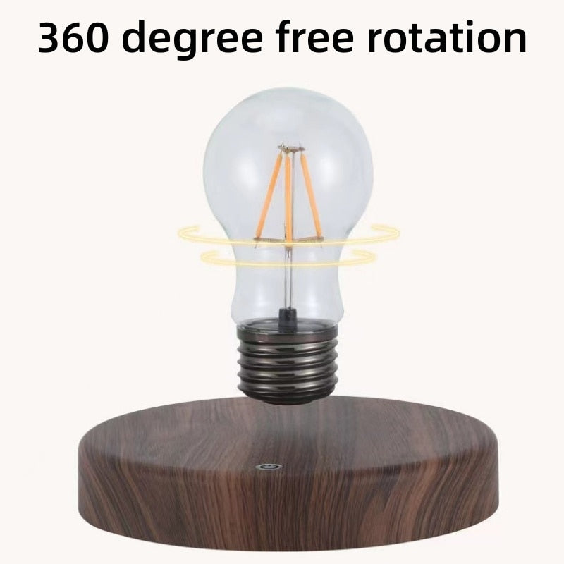 Levitating LED Glass Bulb Lamp